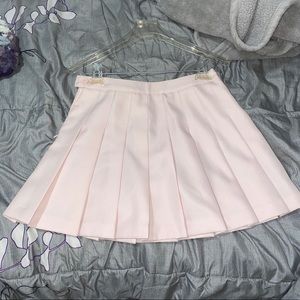 Pastel Pink Tennis Skirt